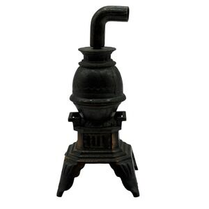 Vtg‎ Durham Industries Pot Belly Stove 3" Diecast DOLLHOUSE Metal Minis No 5473